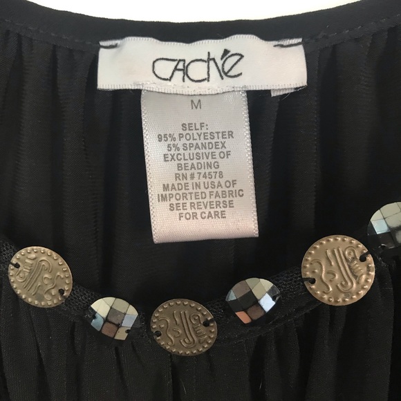 Cache Cold-Shoulder Top - Picture 8 of 8